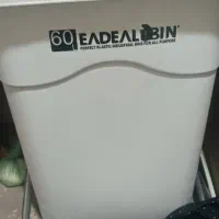 سطل اشقال و دو عدد سینی استیل