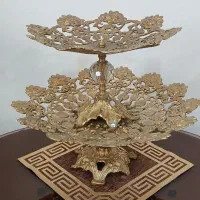 جا میوه ای و جا شیرینی برنز