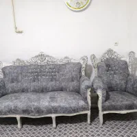 مبل راحتی سلطنتی 7نفره چوب راش