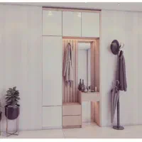 خرید فروش کمد کابینت تیکه چوب ام دی اف ملامین