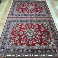 فرش دستباف قرمز و لاکی سایزبندی|فرش|تهران, ونک|دیوار