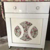 میز چرخ خیاطی همراه با تخته اتو