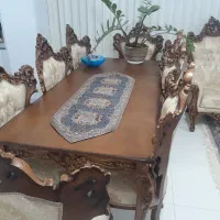 غذاخوری ۸ نفره تمام چوب