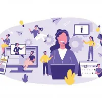 کارشناس فروش و دستیار مدیر خانوم