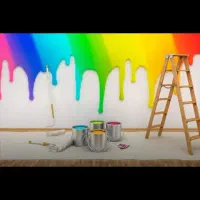 نقاشی ساختمان وکناف وکاغذدیواری