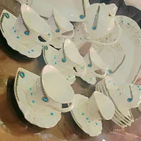 سرویس چای خوری 6 نفره و کیک خوری برند فرانسوی