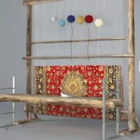 قالی نیمه کاره