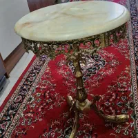میز تلفن برنز