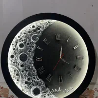 ساعت تابلو ماه ساعت ،هلال ماه ،ساعت نوری