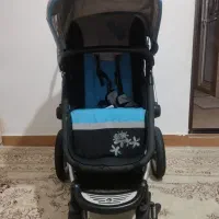 کالسکه خارجی همراه با تخت در حد نو
