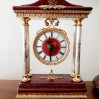 ساعت رومیزی آنتیک امضادار فرانسوی