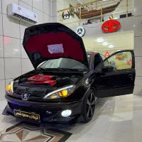 پژو ۲۰۶ فول لوازمی تیپ ۵ (اتوگالری مسعودشمسی)