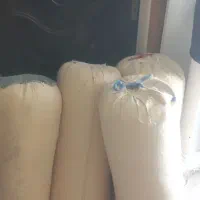 ۴۰ کیلو پر مرغ شسته شده و ضد عفونی شده