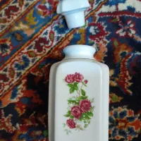 چایدان گلسرخی عتیقه گلدان نقاشی کار دست