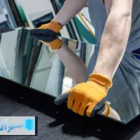 نصب انواع شیشه های ساختمانی