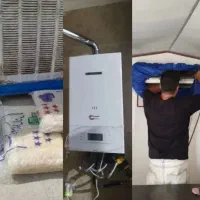 کولر  گازی وپکیج و رادیاتور و آبگرمکن لوله بازکنی