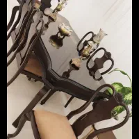 میز ناهار خوری تمام چوب چپندر ۶ نفره