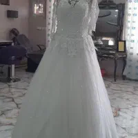 فوری2تا لباس عروس یامعاوضه با انگشتر نقره