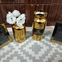گلدان قاب عکس طلایی