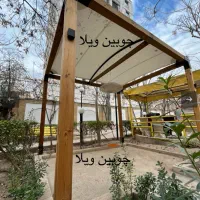 پرگولا چوبی پرگولا فلزی آماده تحویل الاچیق آماده