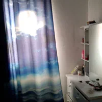 پرده پانچی دو عدد