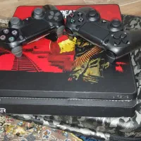 PS4 slim|کنسول، بازی ویدئویی و آنلاین|خرم‌آباد, |دیوار