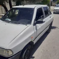 پراید سفید مدل ۱۳۸۷. دوگانه دستی