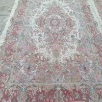 فرش خطیبی  جفت شیش متری  . پشم گل ابریشم