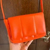 کیف نارنجی طرح زارا