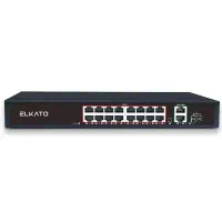 سوئیچ شبکه 18 پورت الکاتو مدل EL-1SB1621GP-250W
