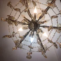 لوستر ۶شاخه۹چراغ بزرگ