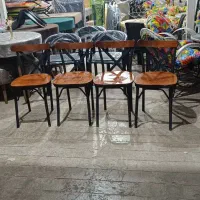 صندلی پایه فلزی لهستانی