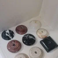 پایه سنگی مجسمه و لوستر