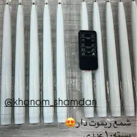شمع باطری خور و شمع ریموت دار