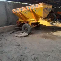 تراکتور رومانی بادستگاه کودپاش وبیل