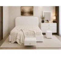 تخت خواب دو نفره تدی (اقتصادی) کد ۷۸۴۳۸