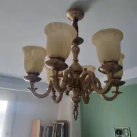 لوستر 6 شاخه وارداتی نئوکلاسیک