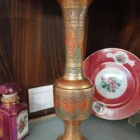 گلدان هندی آنتیک و سماور