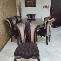 مبل ۸ نفره و میز ناهار خوبی ۶ نفره|مبلمان خانگی و میز عسلی|تهران, دانشگاه علم و صنعت|دیوار