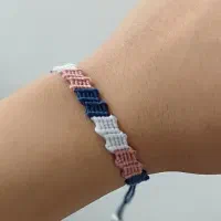 دستبند دست بافت زنانه و مردانه
