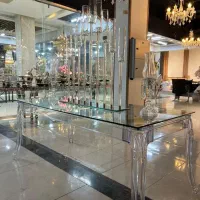 میز کوئین فلکسی تالاری/باغ تالاری/رستورانی مدل سها