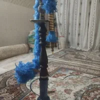 قلیون چوبی کاج طعم دوسیب اب بندی شده به شرط