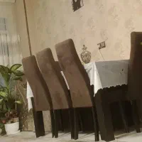 میز ناهارخوری چوبی ترک ۶ نفره محکم