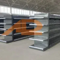 قفسه فروشگاهی ترک مدل نور مشبک ارسال نصب رایگان