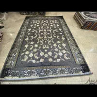فرش اکبند ۱۲ متری اوستایی فیلی مشکی مشهد