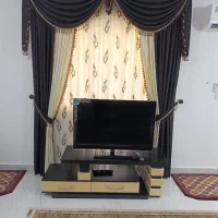 پرده تمیز و مرتب