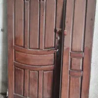 درب چوبی