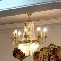 لوستر سلطنتی شیک ۲ عدد ست