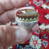انگشتر نقره کار دست کلکسیونی و بی نظیر