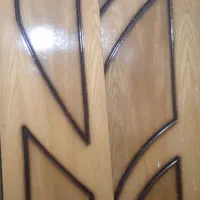 درب چوبی